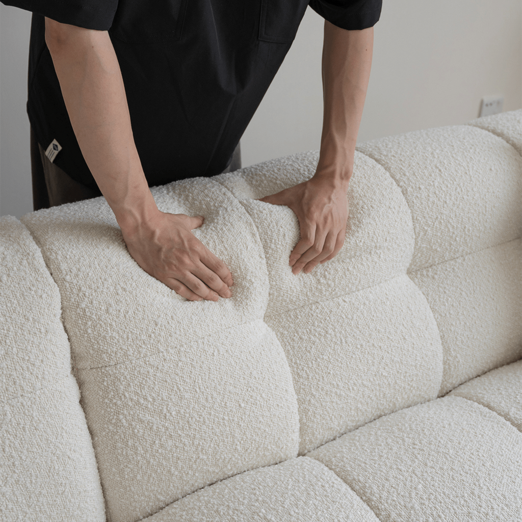 Anakin Extendable Sofa in Bouclé