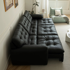 Tiffany Extendable Sofa in Eco Genuine Leather