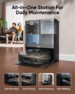 eufy X10 Pro Omni Robot Vacuum and Mop with AI & Auto-Cleaning - Image 2